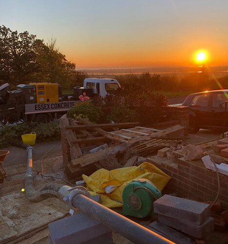 hire concrete pump in essex