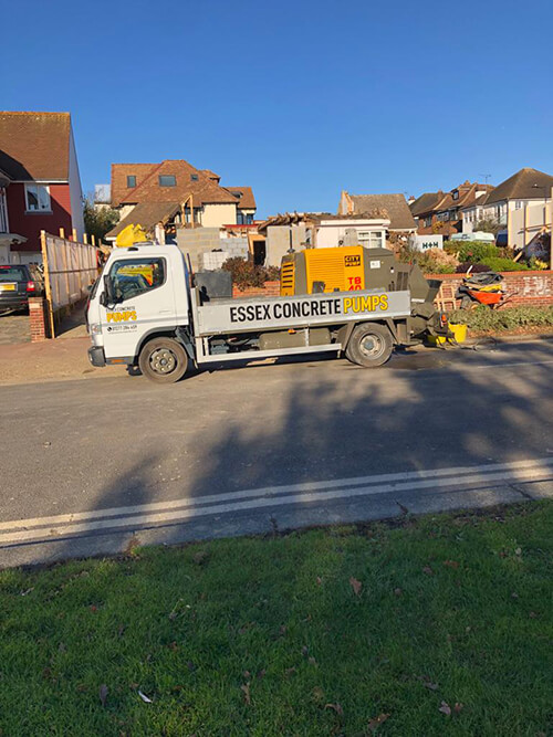 Concrete pump hire essex