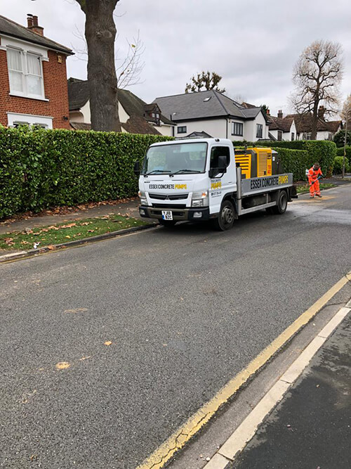 Concrete pump hire essex