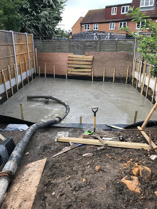 Concrete pump hire essex