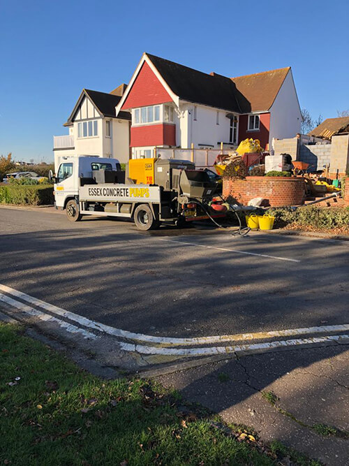 Concrete pump hire essex
